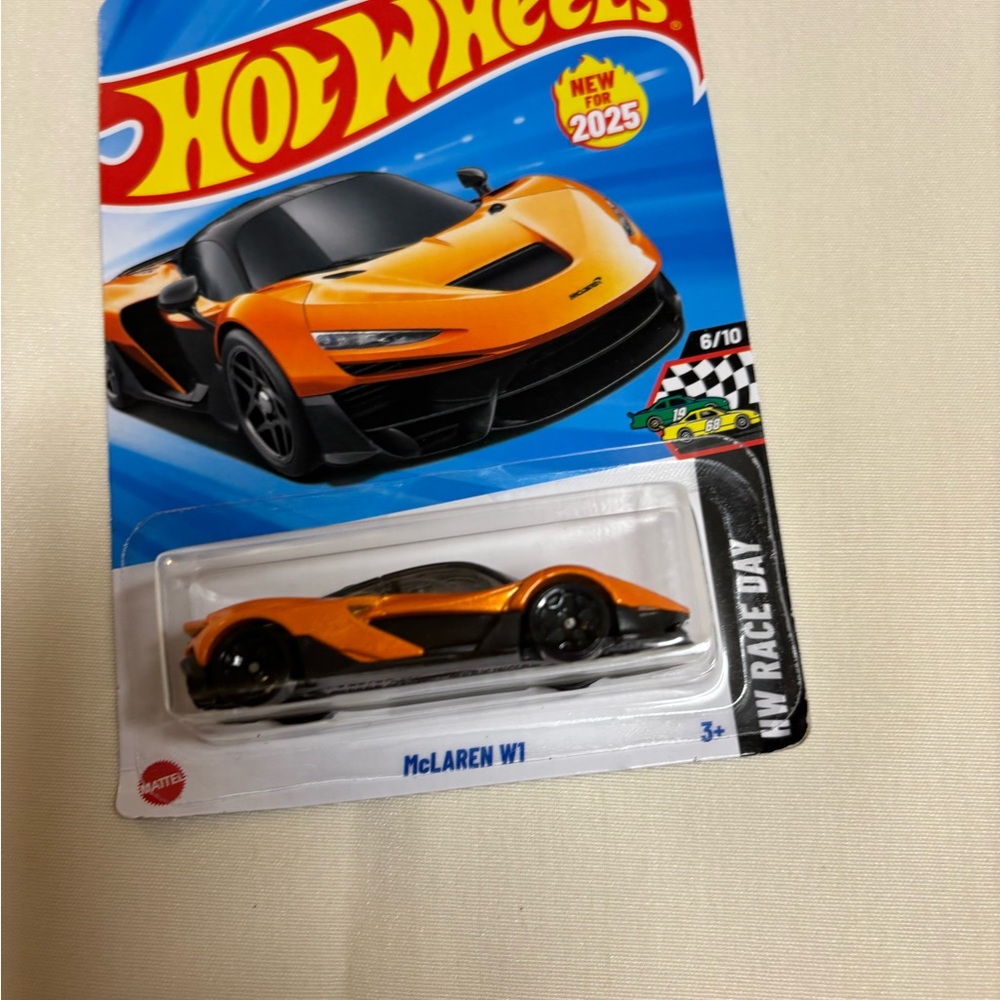McLaren WI Orange Toy Car
